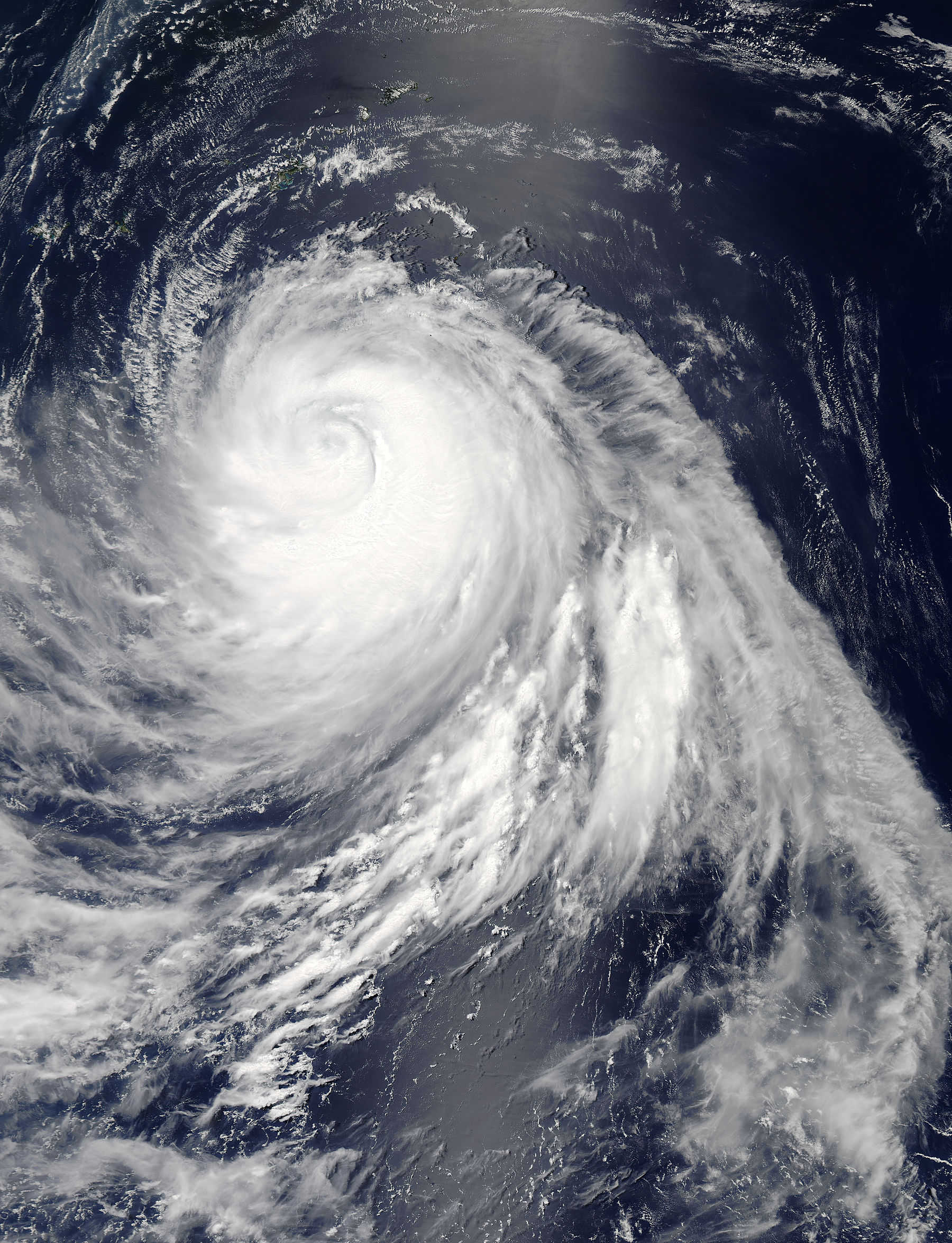 Typhoon Soulik (07W) in the western Pacific Ocean - related image preview