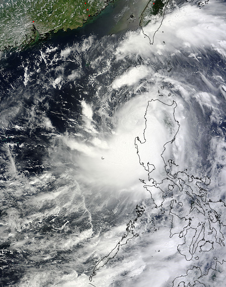 Typhoon Utor (11W) over the Philippines - related image preview