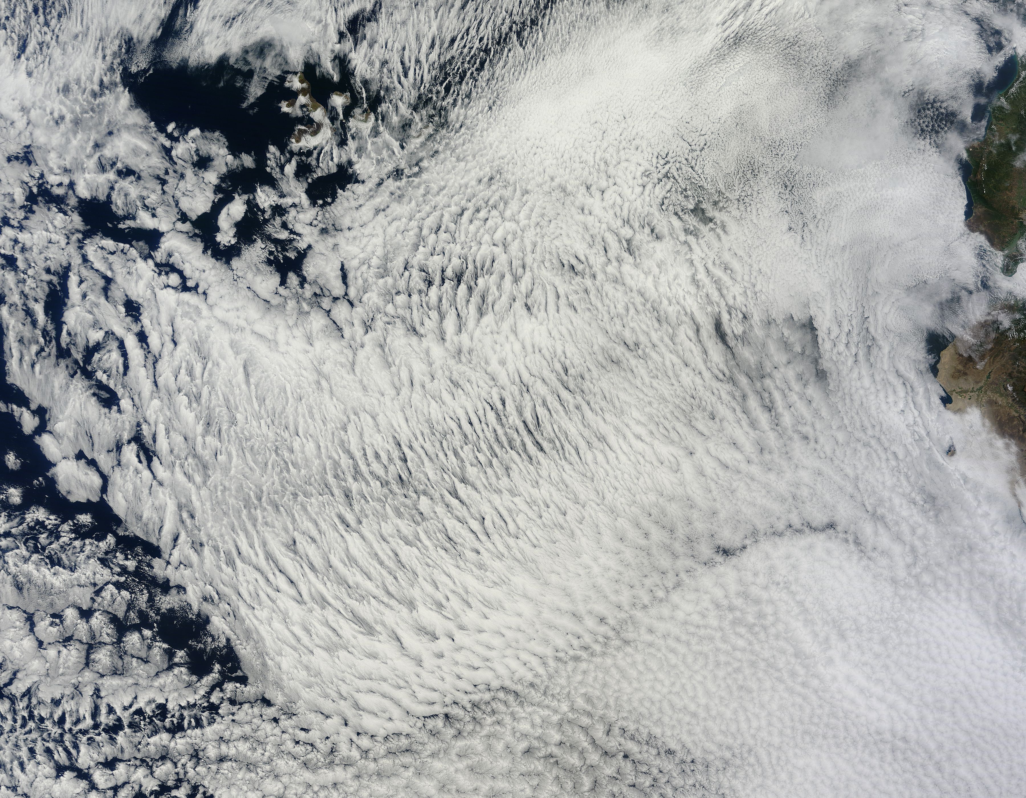 Clouds off South America - related image preview
