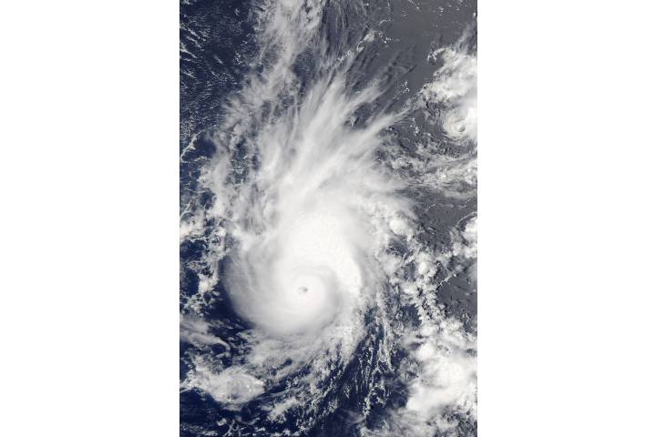 Typhoon Pewa (01C) in the central Pacific Ocean - selected image