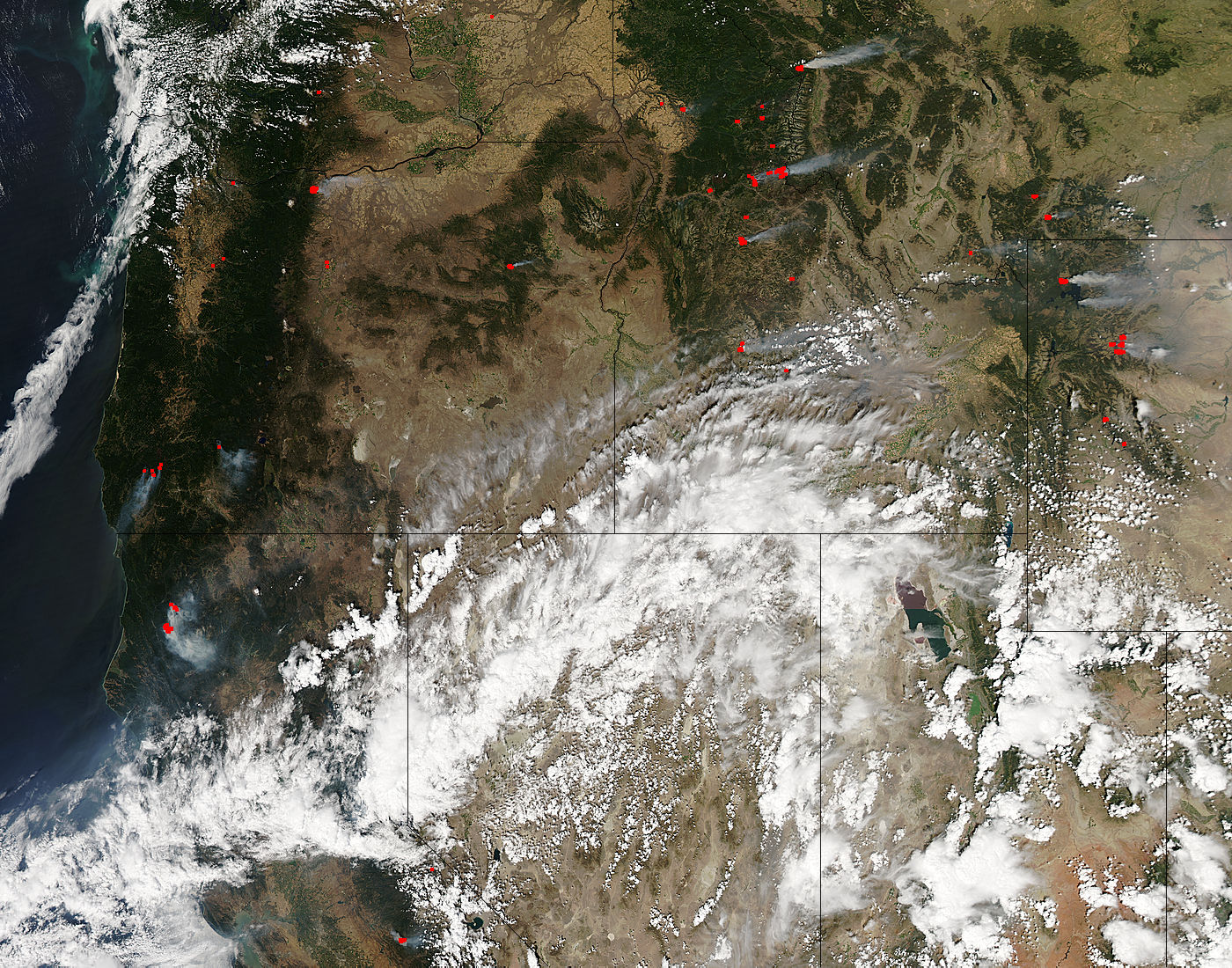 Fires in western United States - related image preview