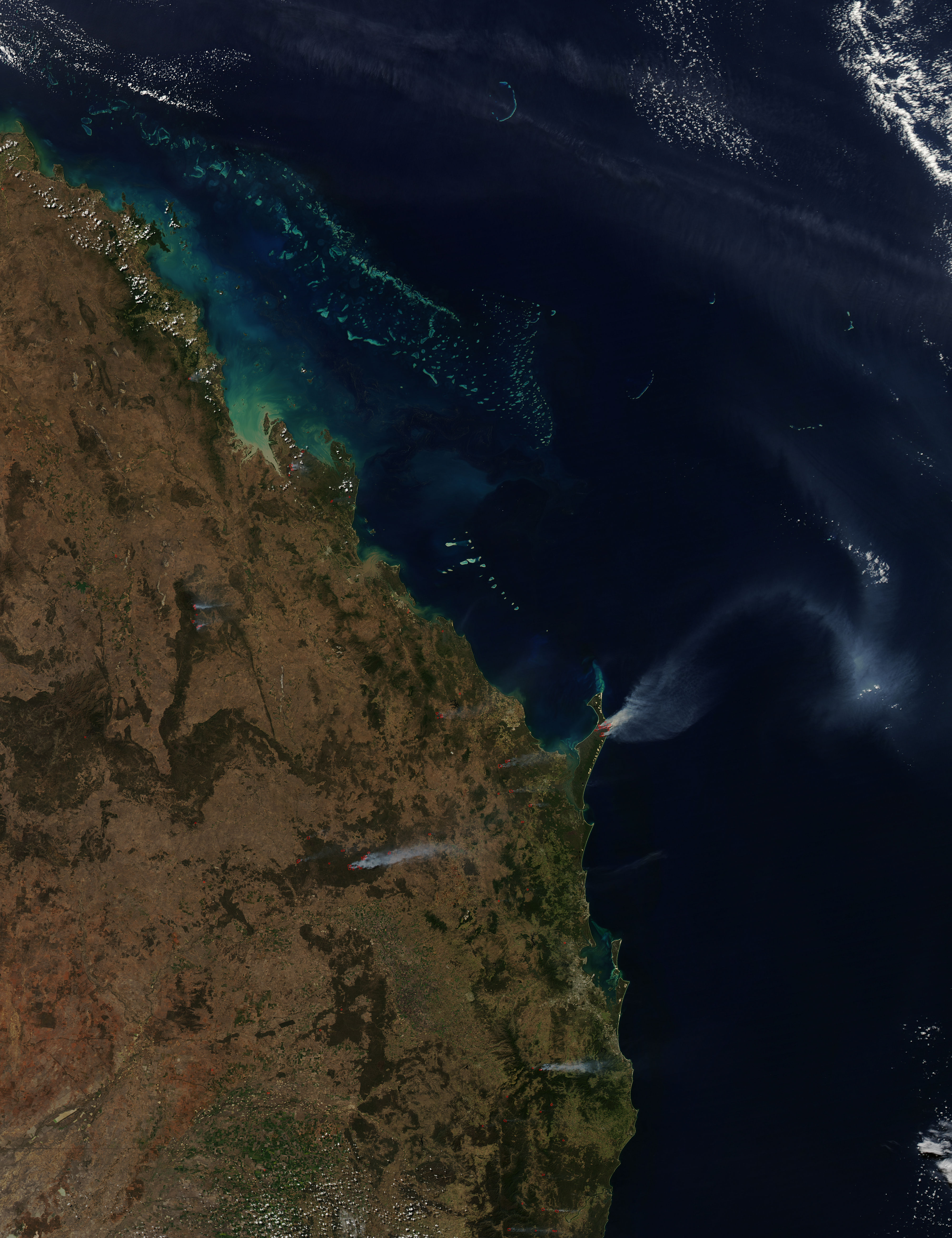 Fires in northeast Australia - related image preview
