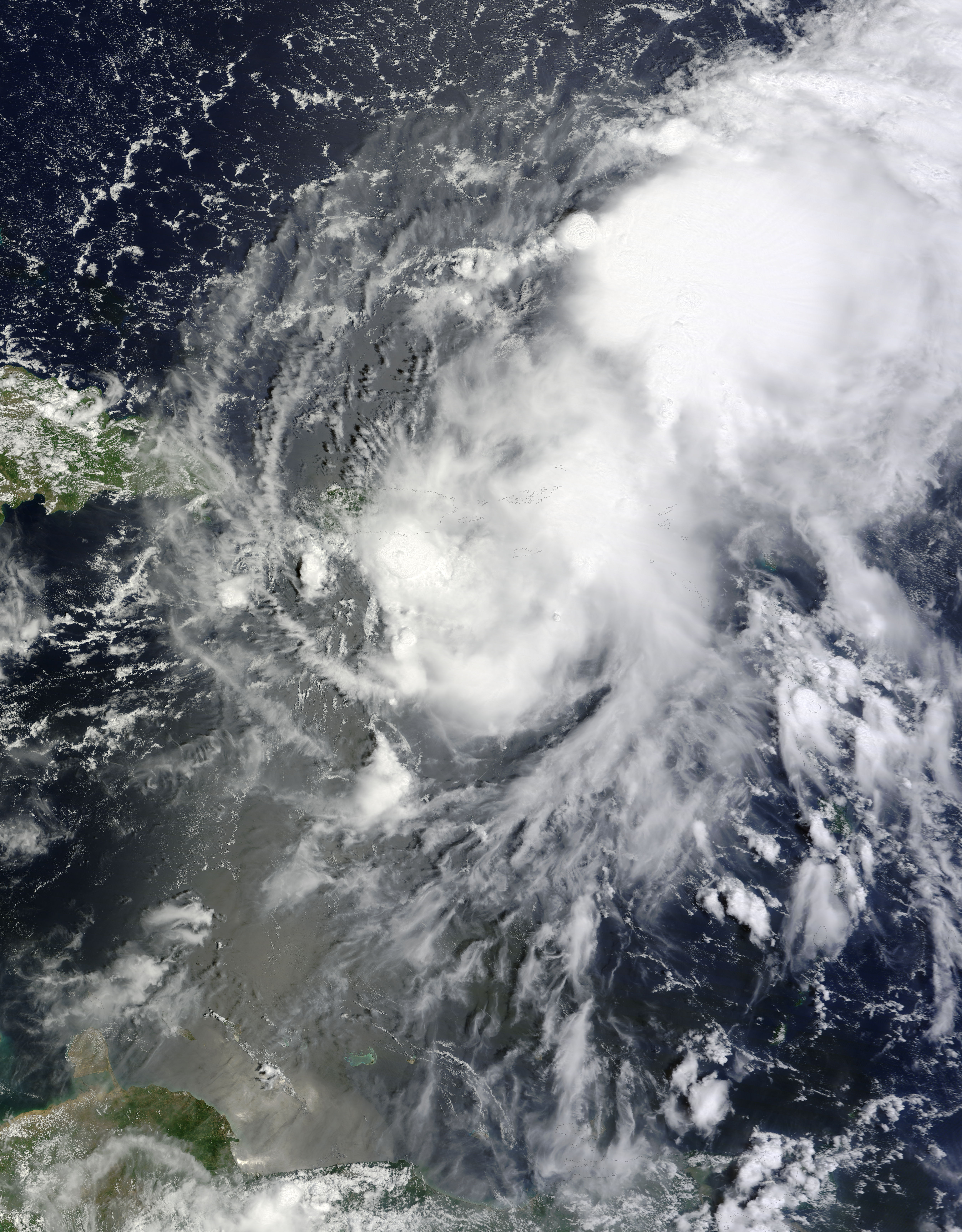 Tropical Storm Gabrielle (07L) off Puerto Rico - related image preview
