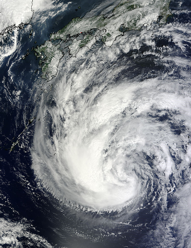 Tropical Storm Man-yi (16W) approaching Japan - related image preview