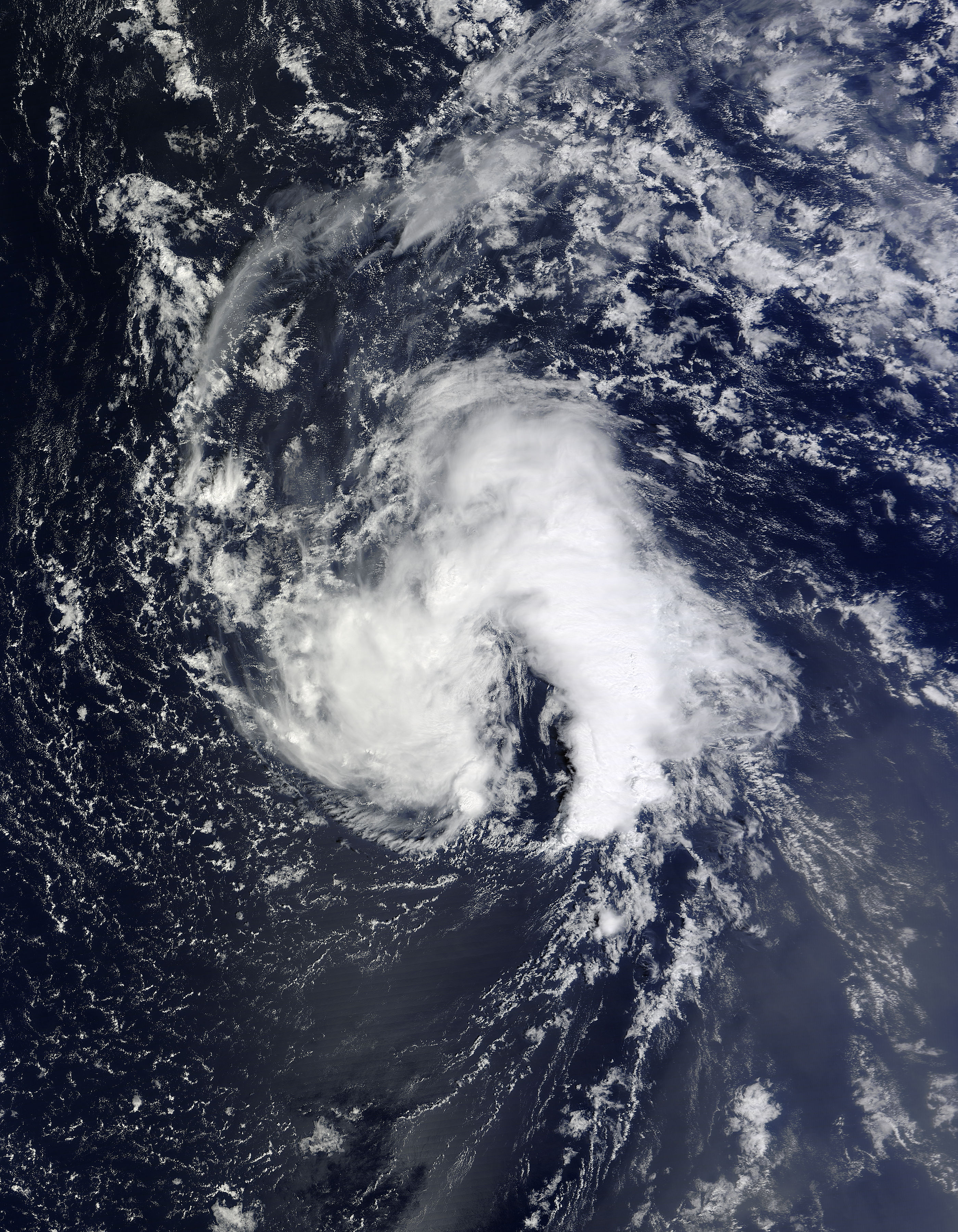 Tropical Storm Humberto (09L) in the Atlantic Ocean - related image preview