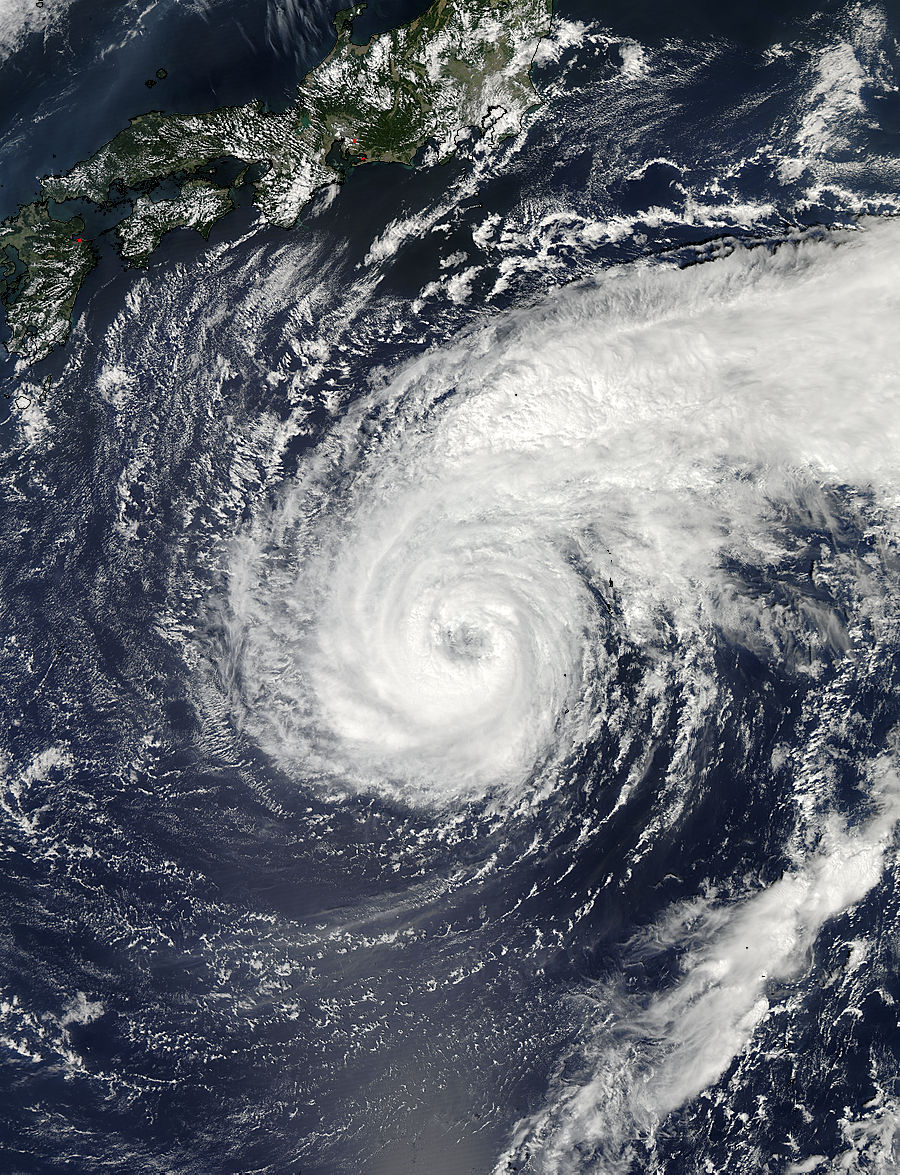 Typhoon Pabuk (19W) in the Pacific Ocean - related image preview