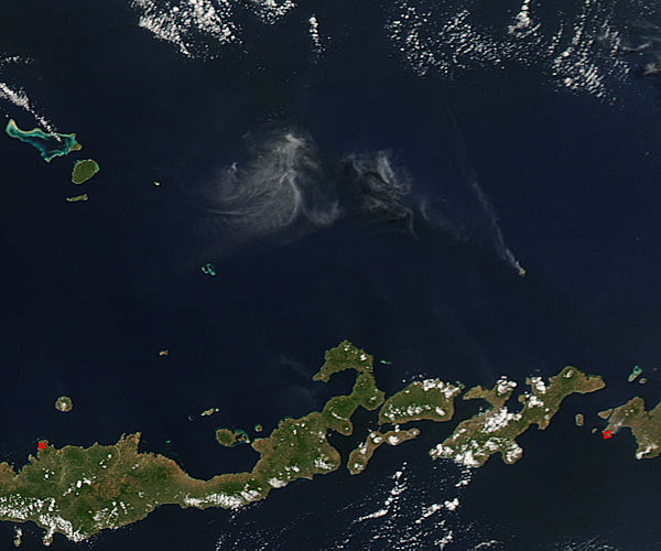 Plume from Batu Tara, Lesser Sunda Islands, Indonesia - related image preview