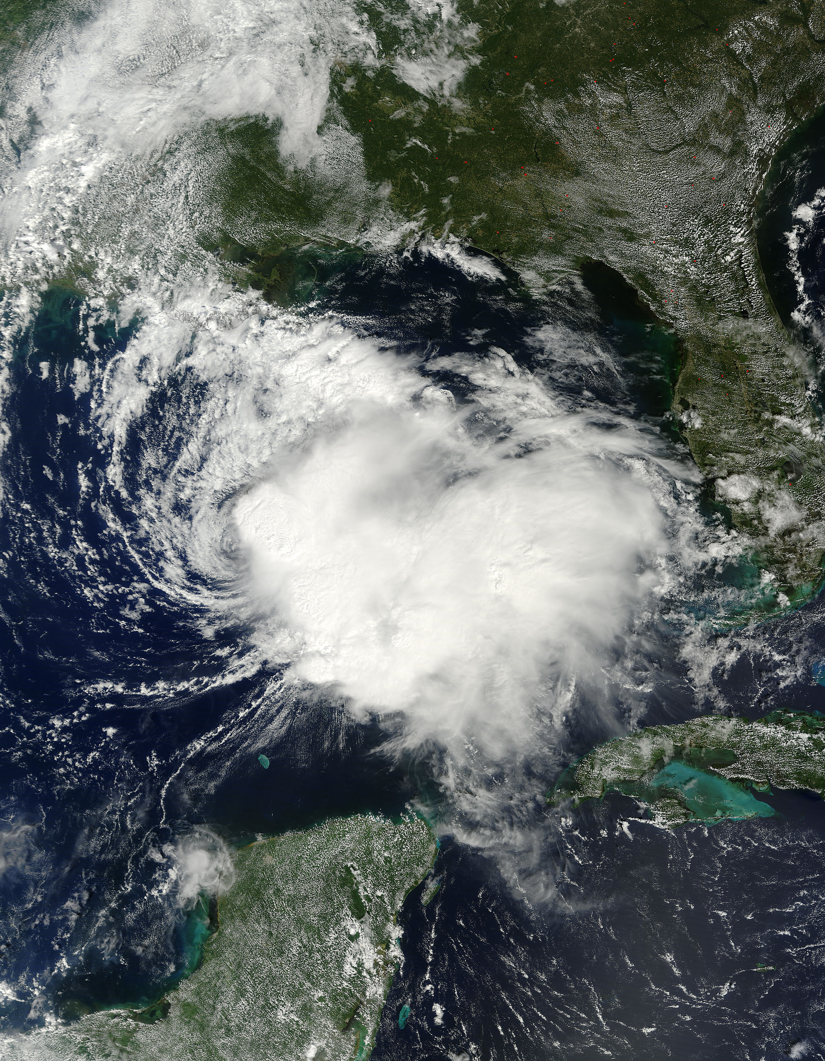 Tropical Storm Karen (12L) in the Gulf of Mexico - related image preview
