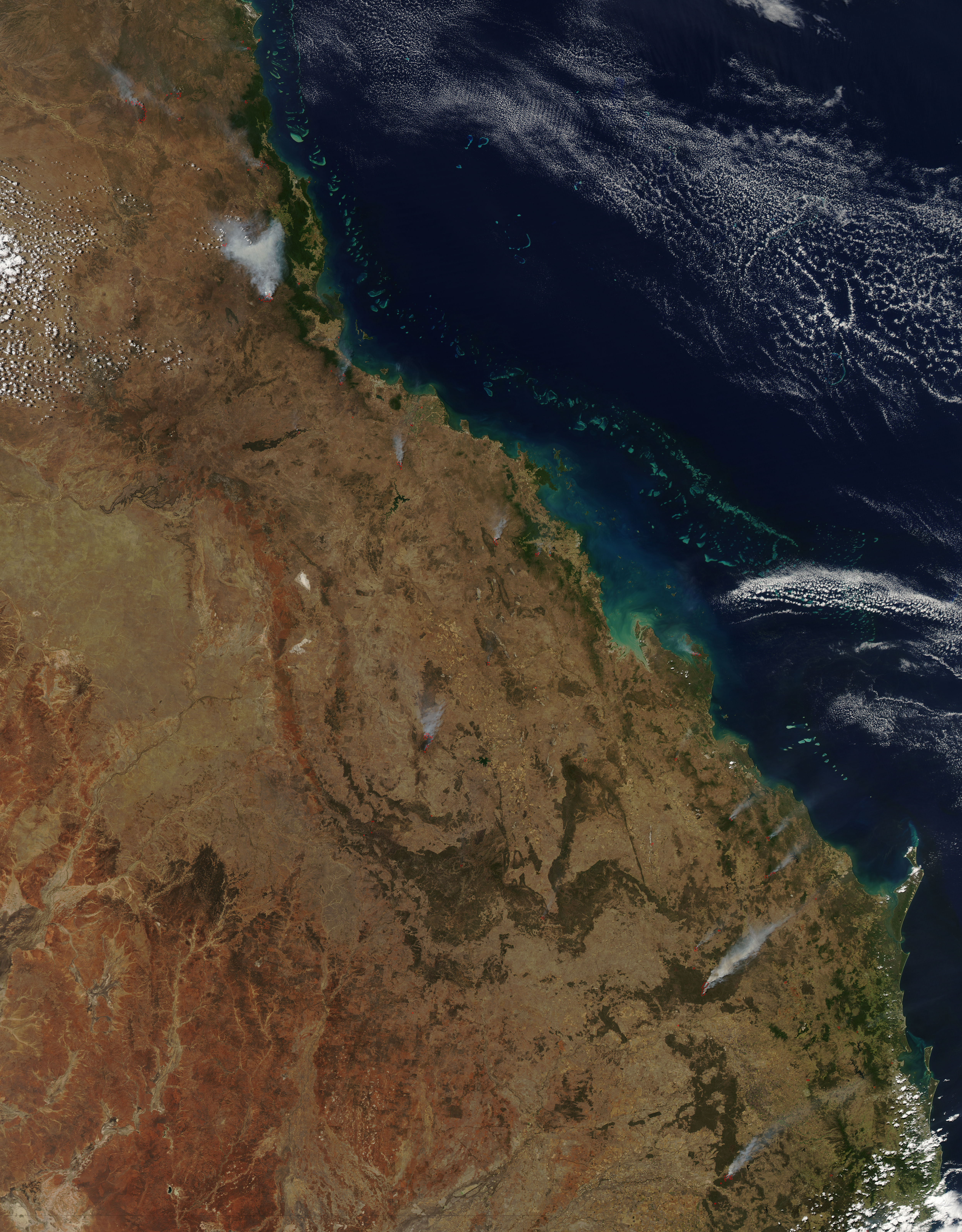 Fires in northeastern Australia - related image preview