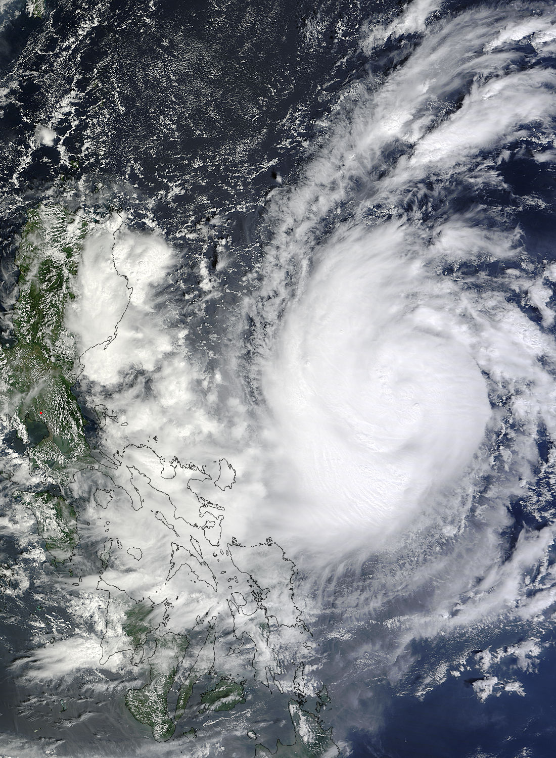 Typhoon Nari (24W) approaching the Philippines - related image preview