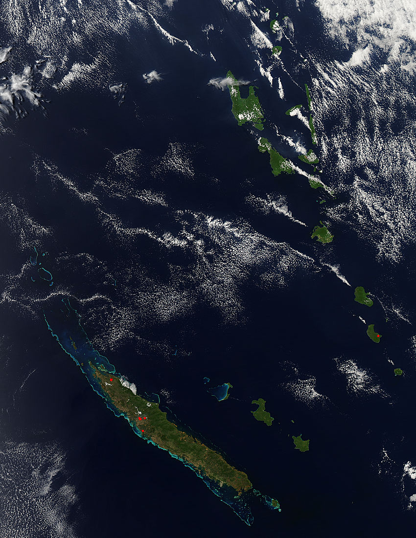 New Caledonia and Vanuatu, South Pacific Ocean - related image preview