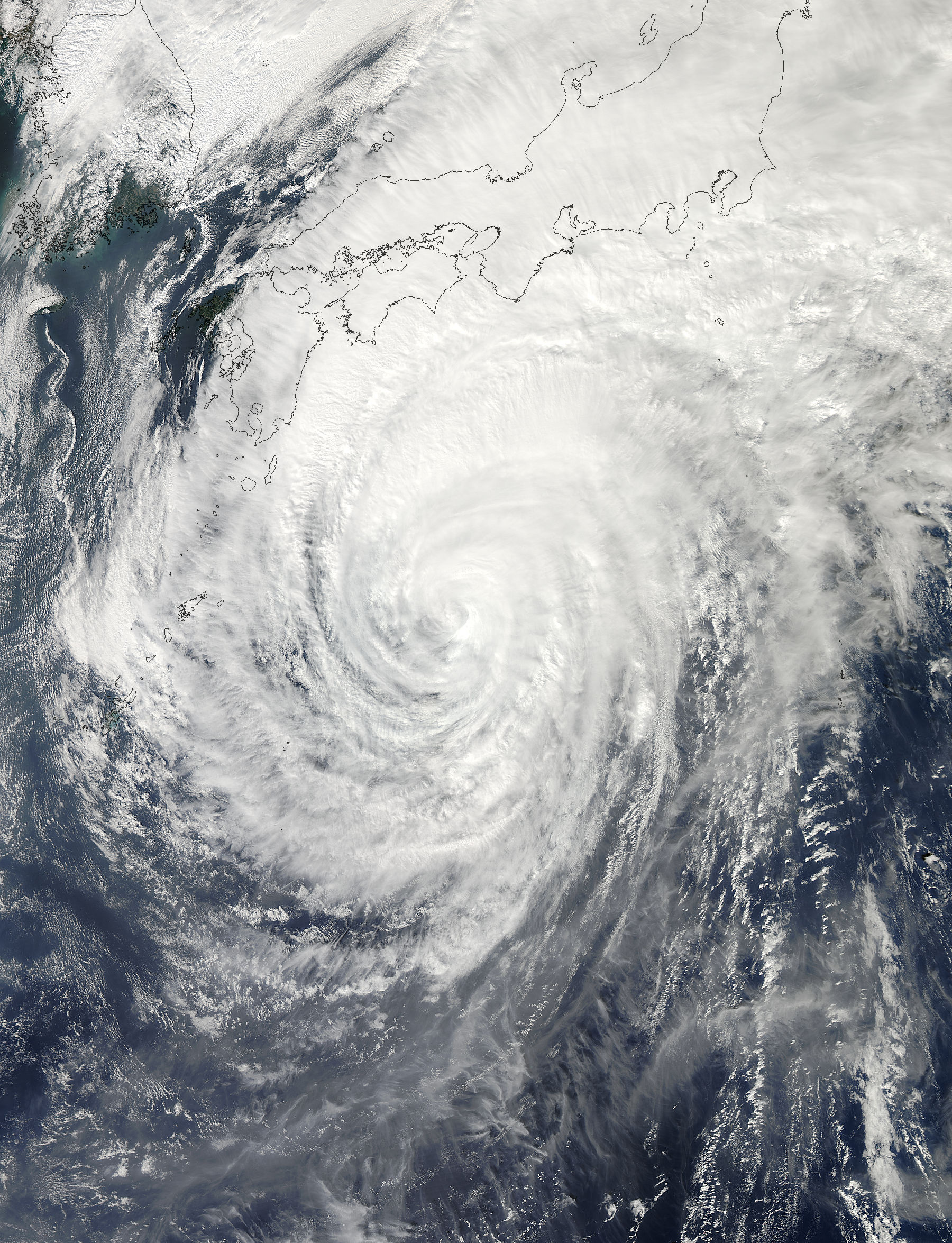 Typhoon Wipha (25W) off Japan - related image preview