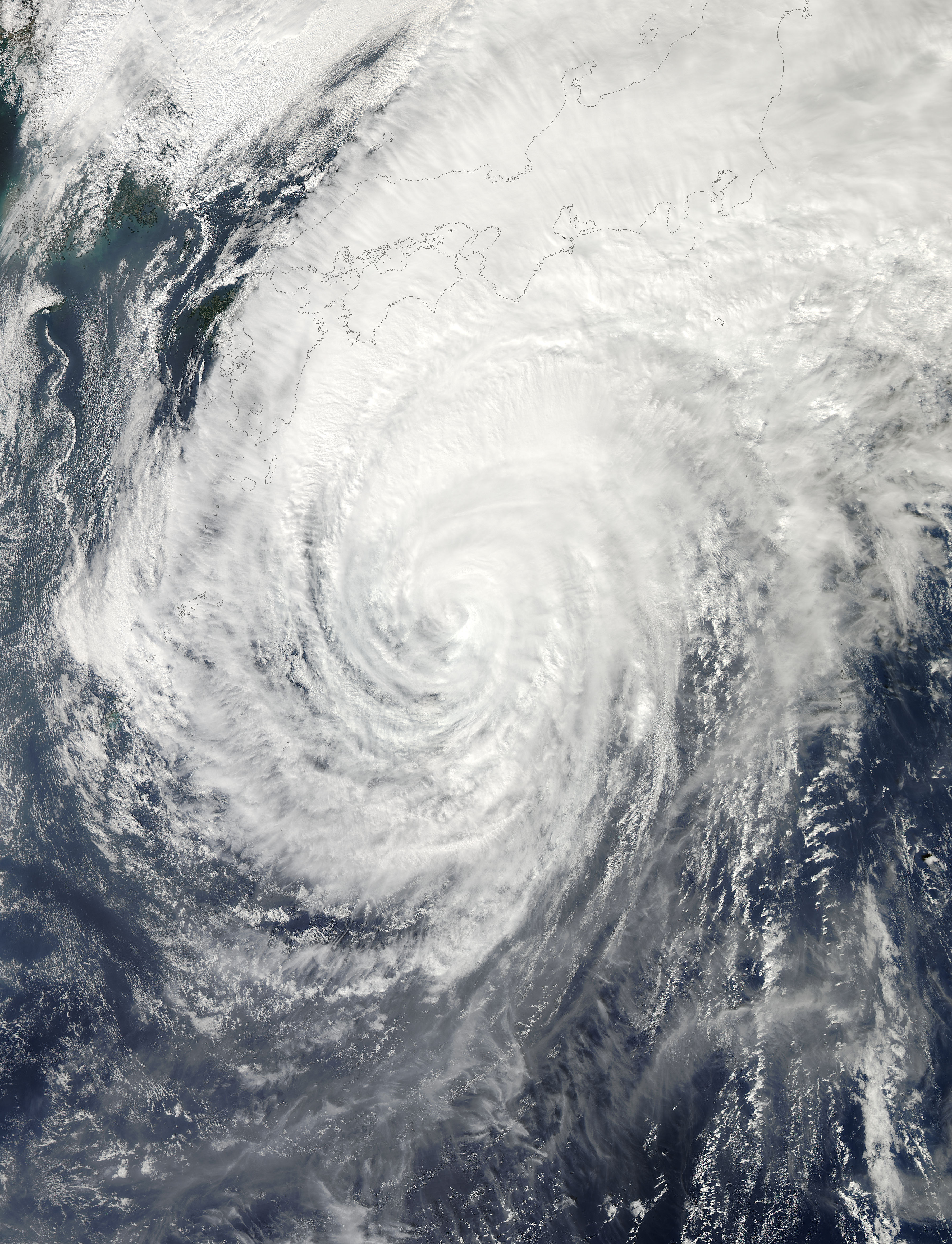 Typhoon Wipha (25W) off Japan - related image preview