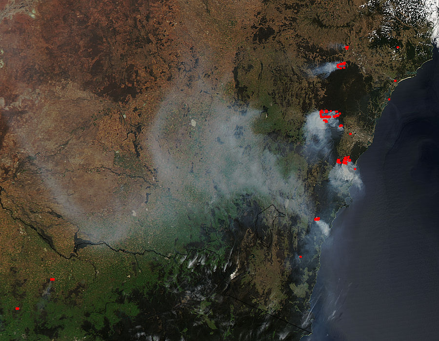 Fires near Sydney, Australia - related image preview
