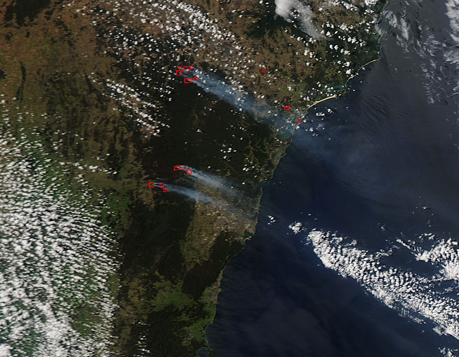 Fires near Sydney, Australia - related image preview
