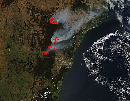 Fires near Sydney, Australia - related image preview