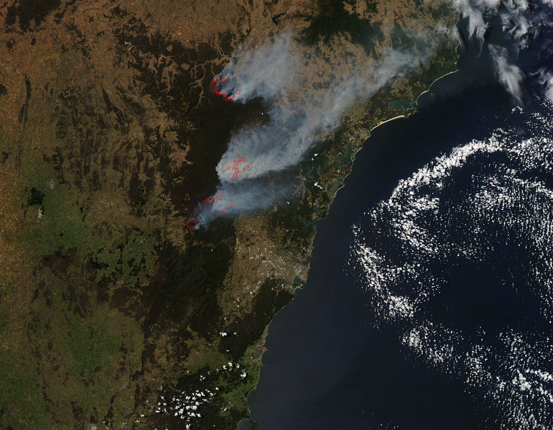 Fires near Sydney, Australia - related image preview