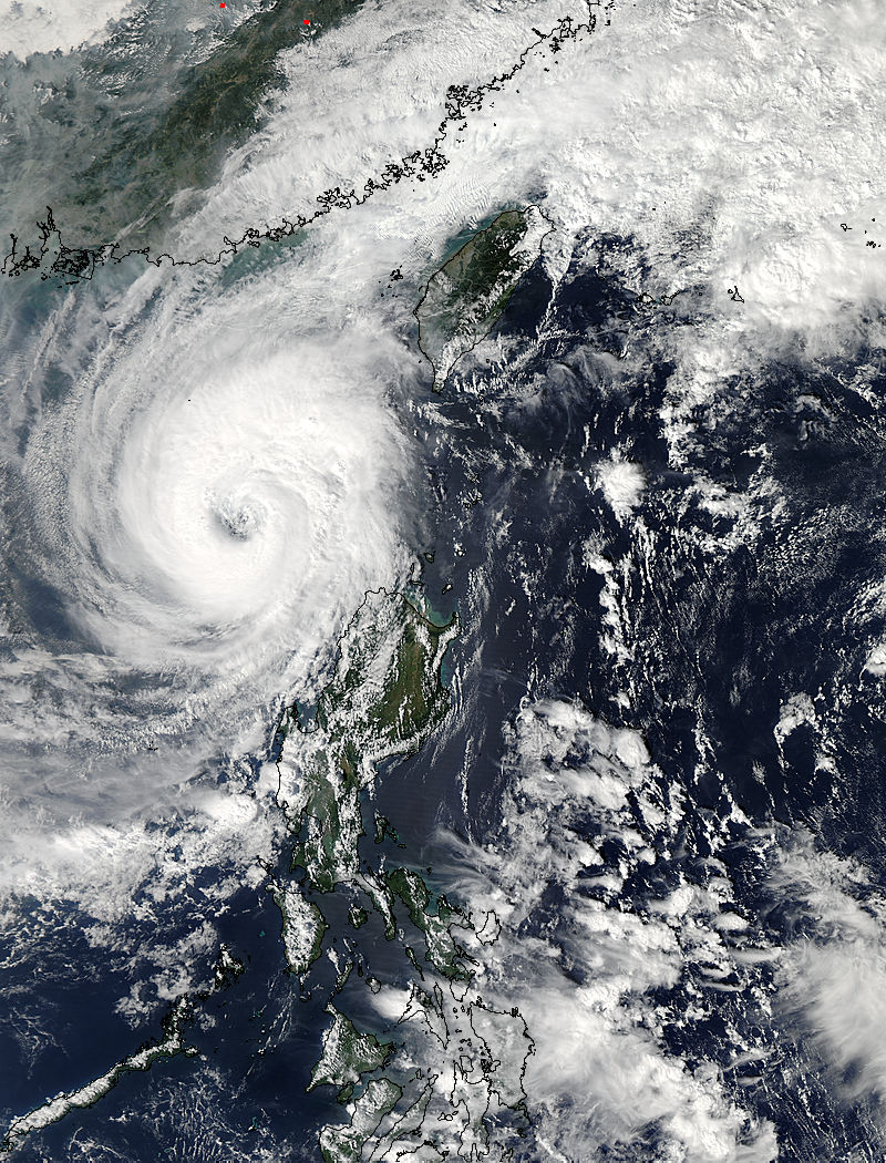 Typhoon Krosa (29W) over the Phillippines - related image preview