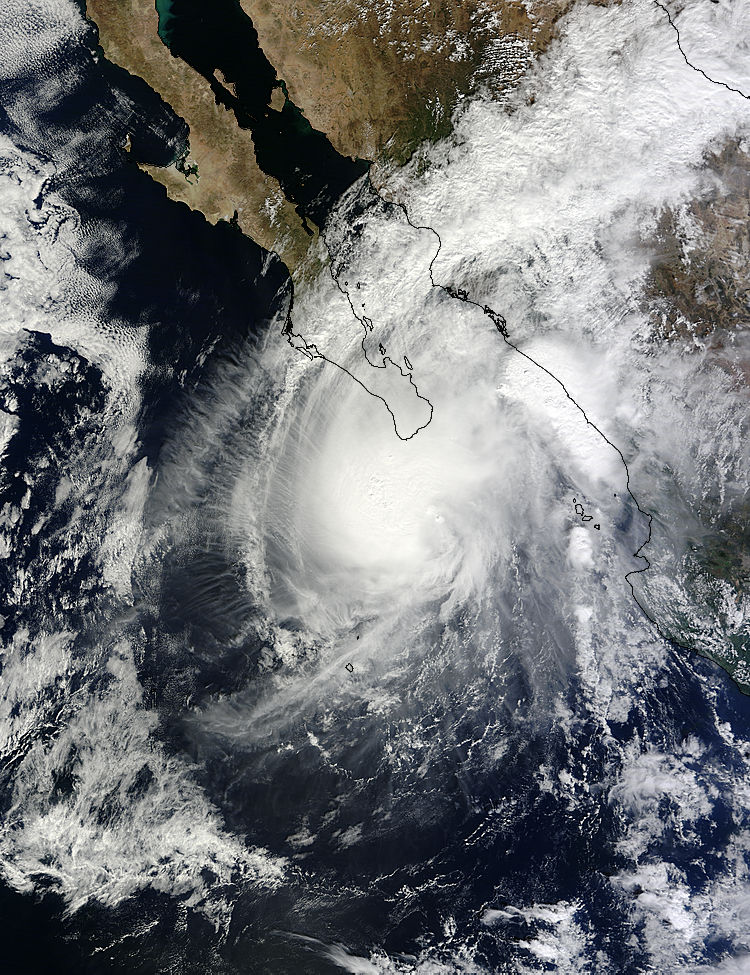 Tropical Storm Sonia (18E) over Mexico - related image preview