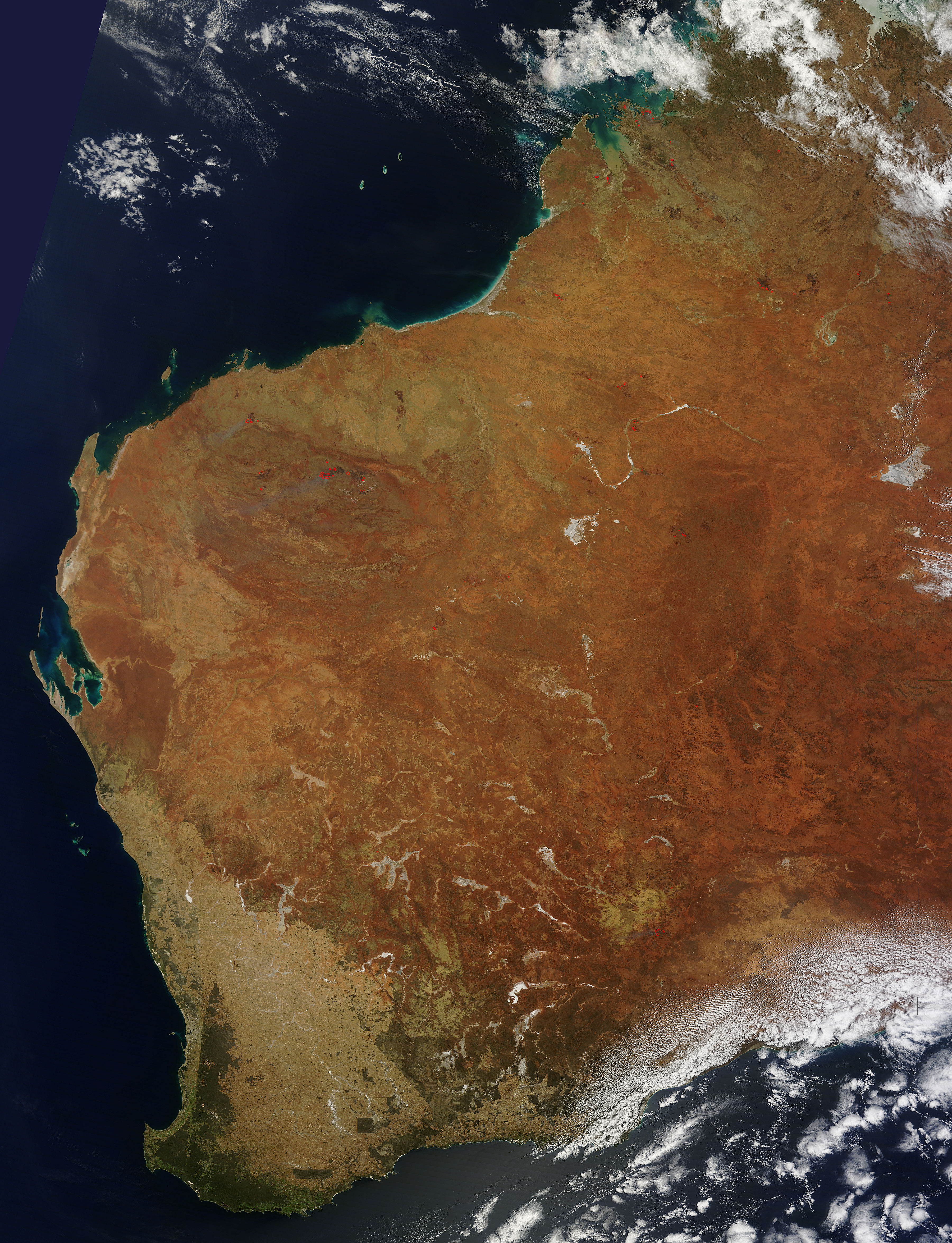 NASA Visible Earth: Western Australia