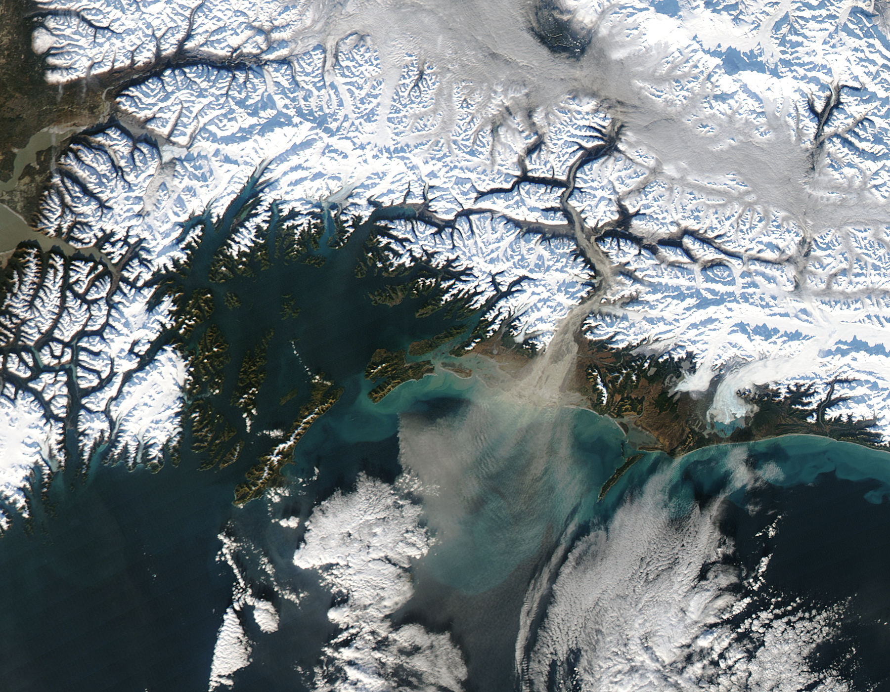 Dust storm off Alaska - related image preview