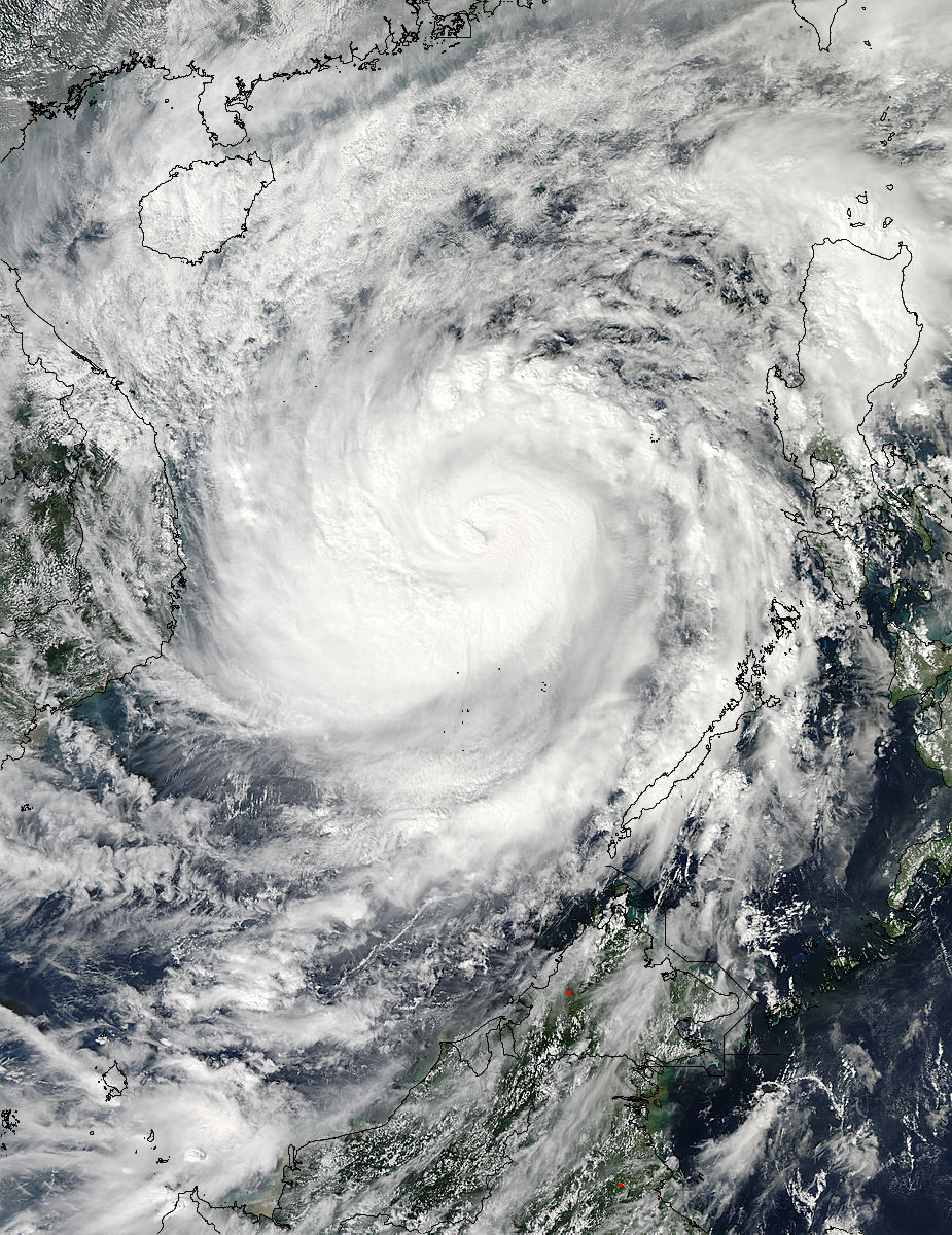 Typhoon Haiyan (31W) in the South China Sea - related image preview
