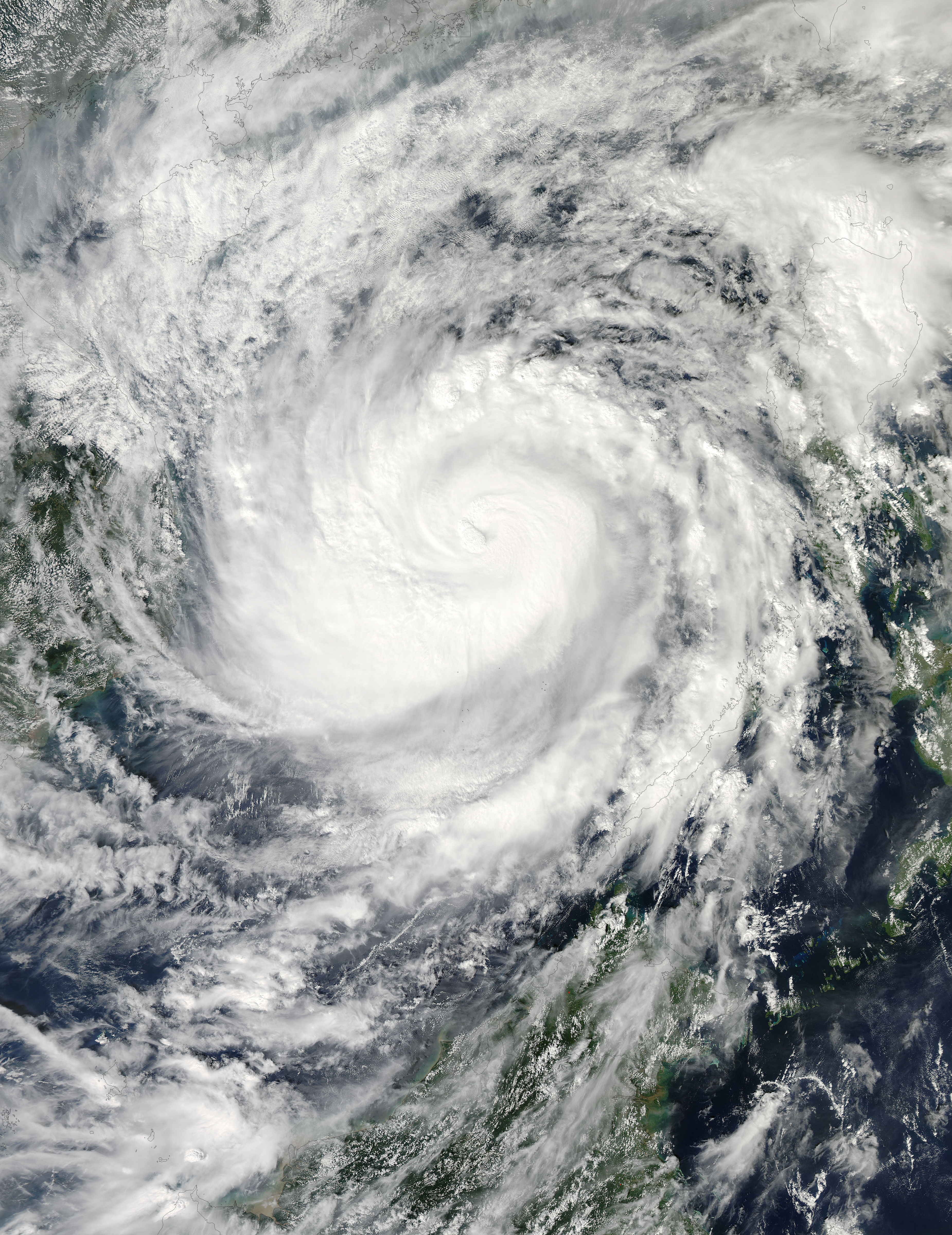 Typhoon Haiyan (31W) in the South China Sea - related image preview