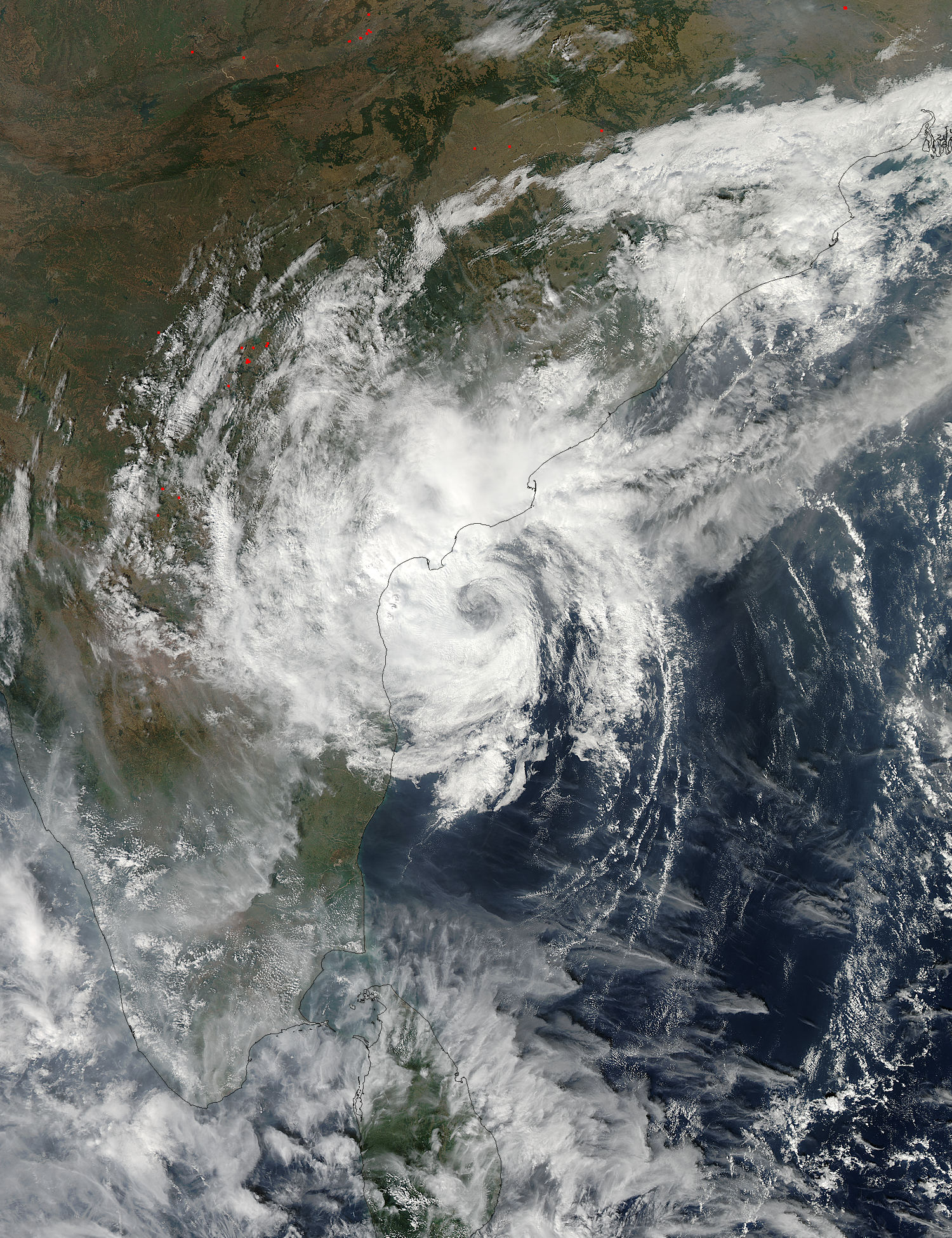 Tropical Cyclone Lehar (05B) over India - related image preview