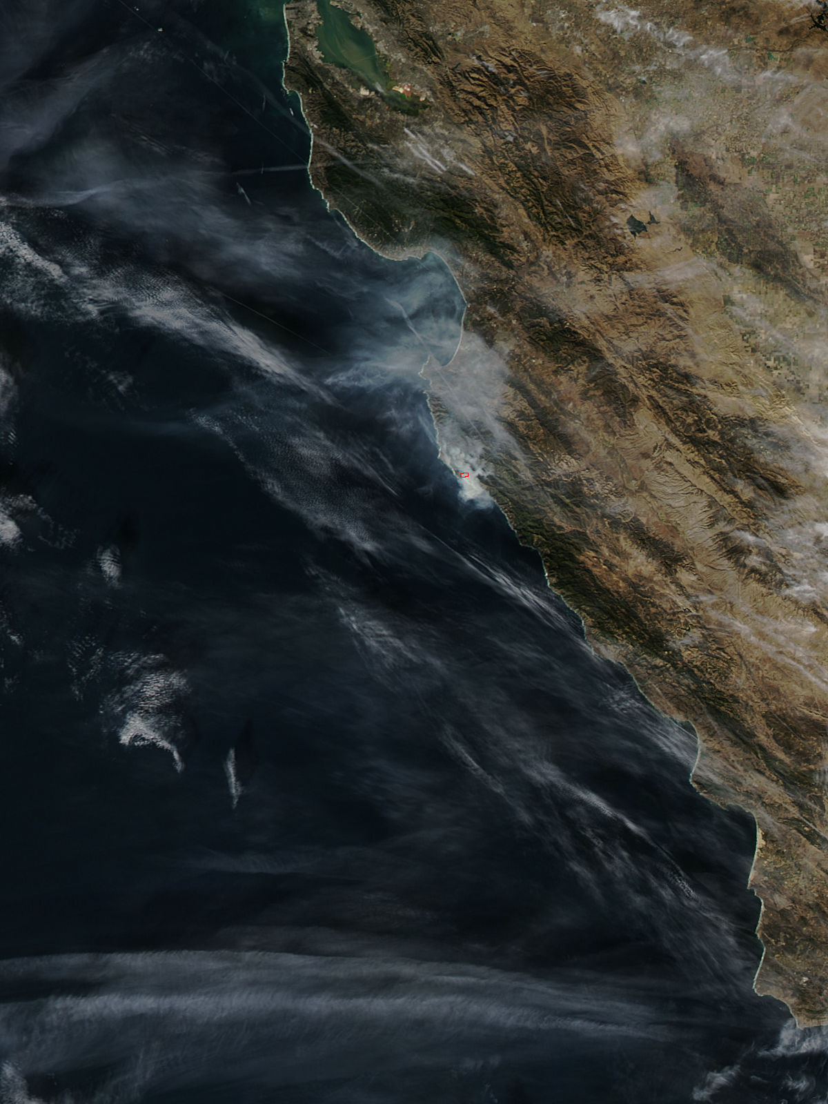 Pfeiffer Fire near Big Sur, California - related image preview