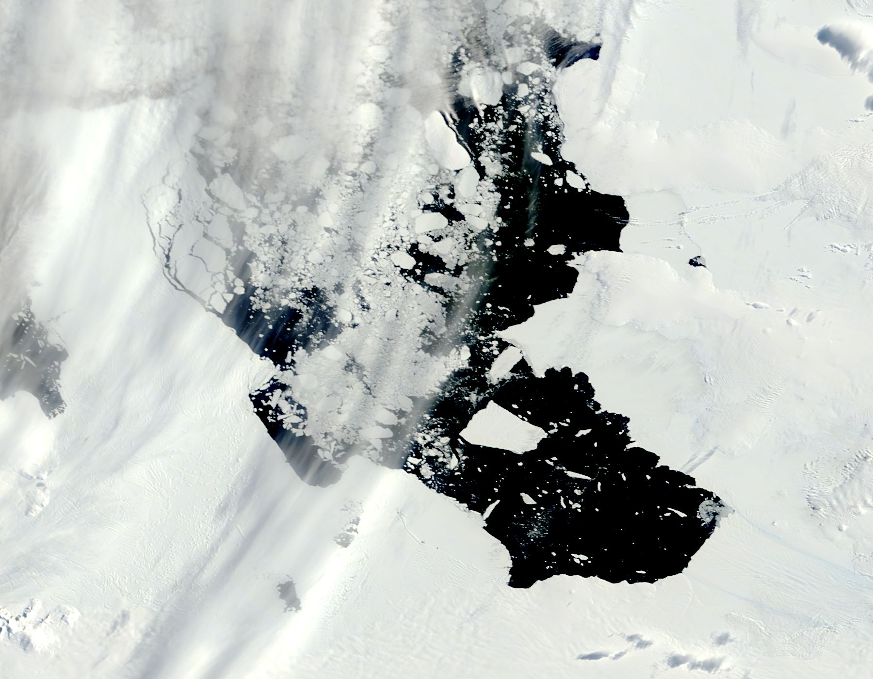 Iceberg from Pine Island Glacier, Antarctica