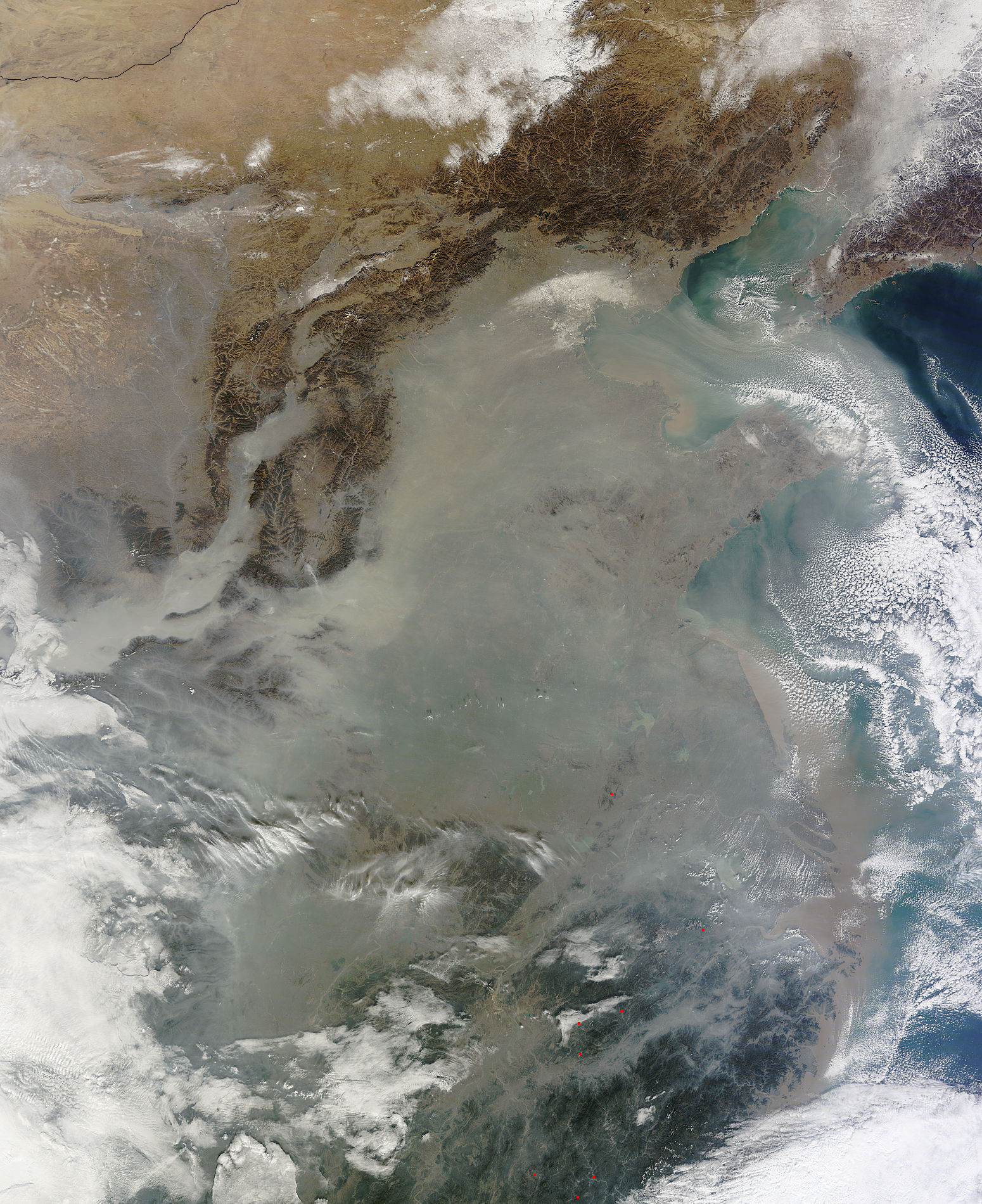 Haze over eastern China - related image preview