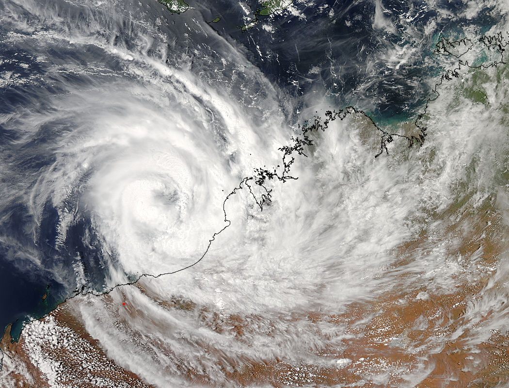 Tropical Cyclone Christine (05S) over Western Australia - related image preview