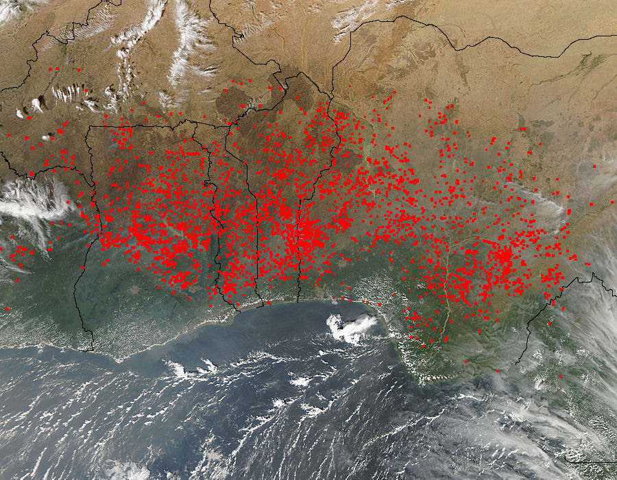 Fires in West Africa - related image preview