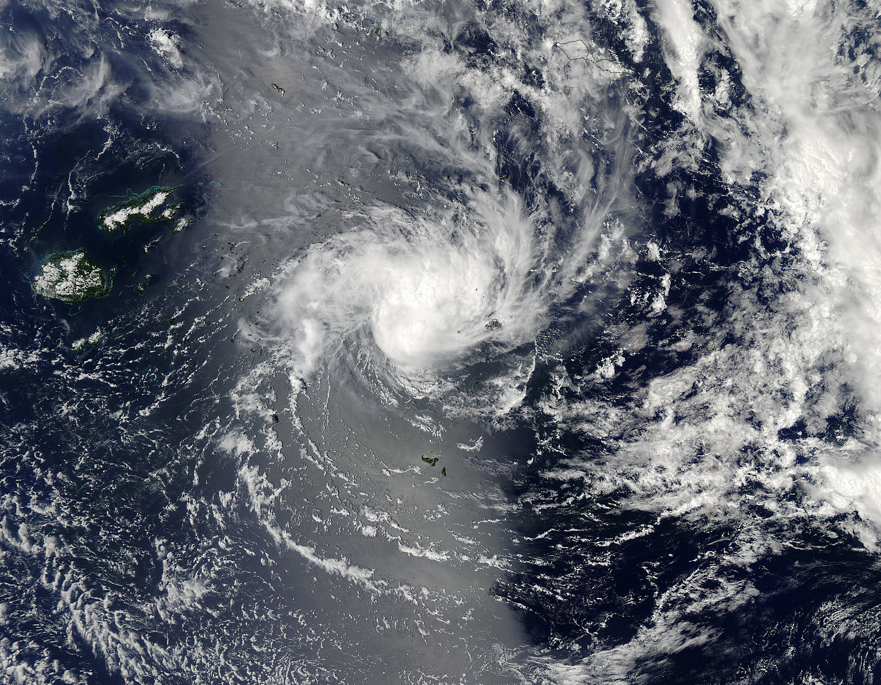 Tropical Cyclone Ian (07P) over the Tonga Islands, Pacific Ocean - related image preview