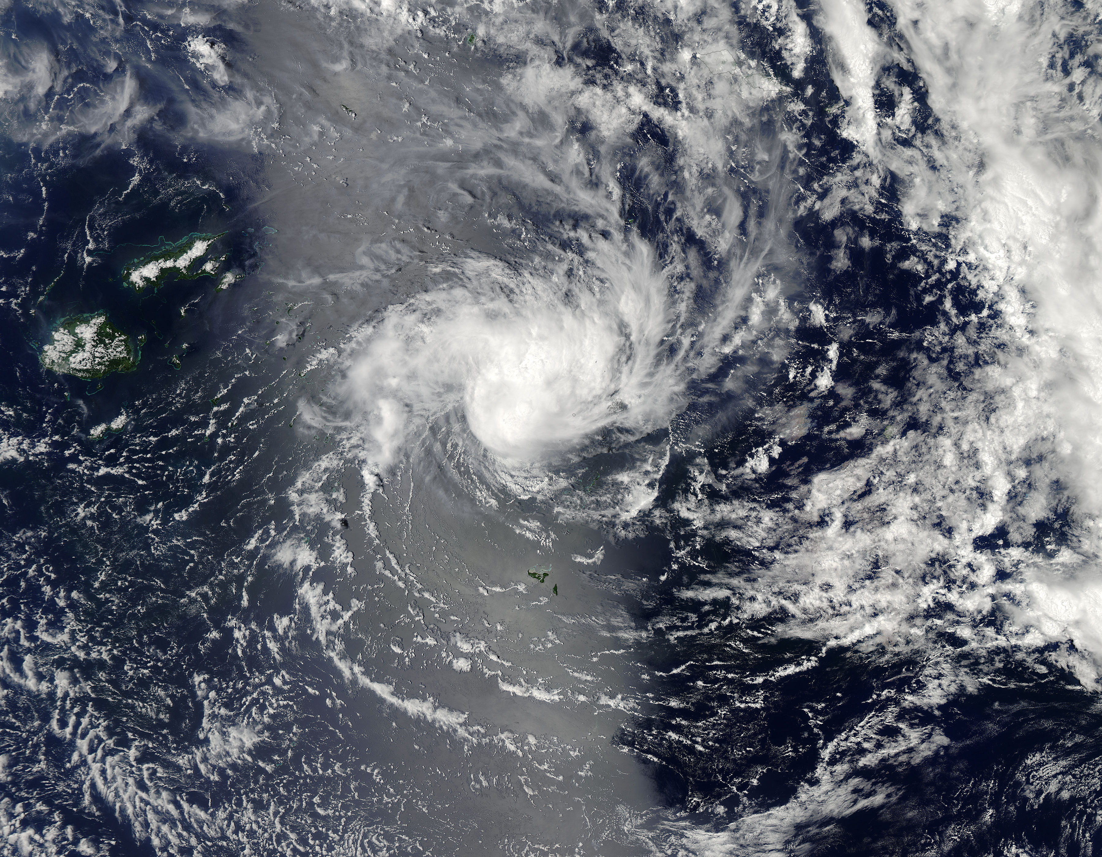 Tropical Cyclone Ian (07P) over the Tonga Islands, Pacific Ocean - related image preview