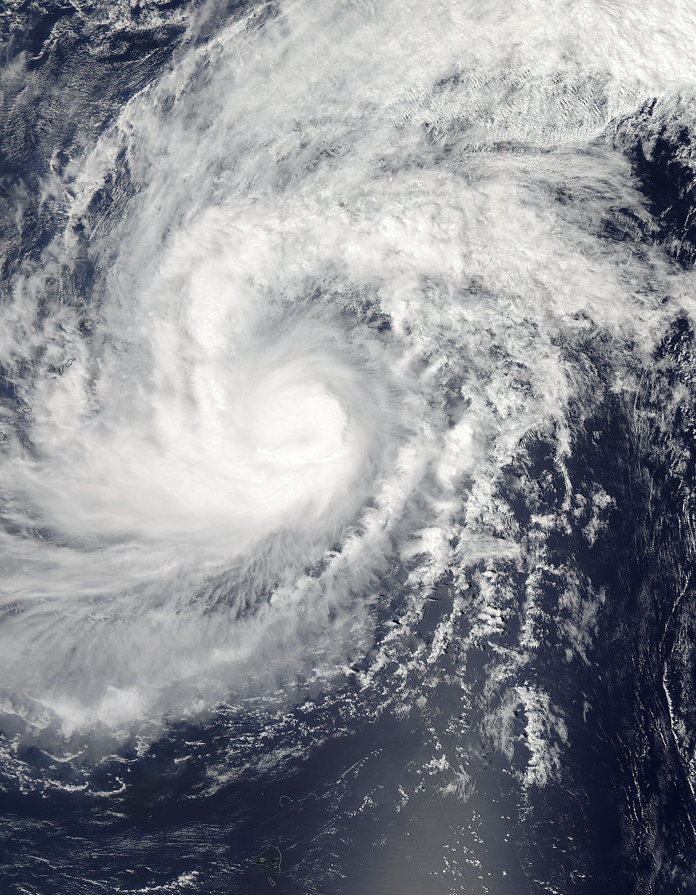 Typhoon Faxai (03W) in the North Pacific Ocean - related image preview