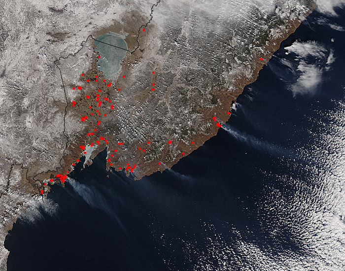 Fires in far southeastern Russia - related image preview