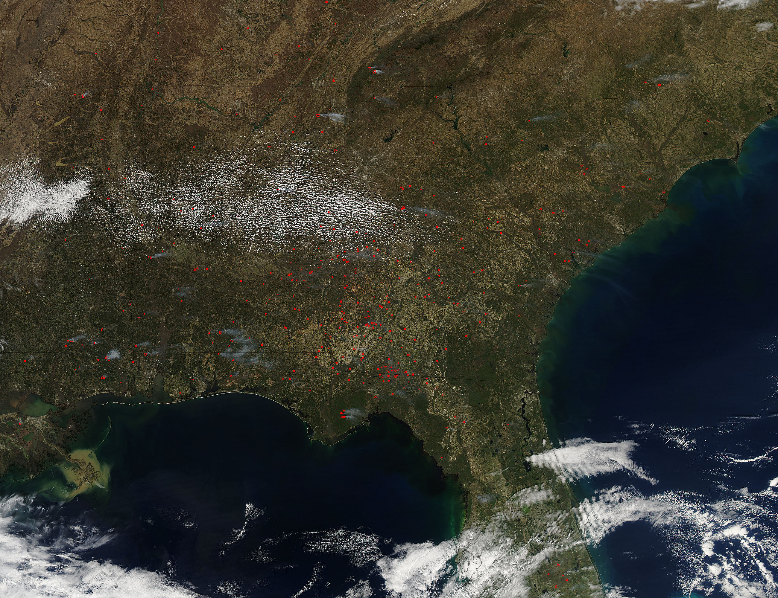 Fires in southeastern United States - related image preview