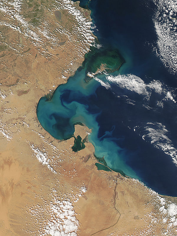 Sediment off the coast of Tunisia - related image preview