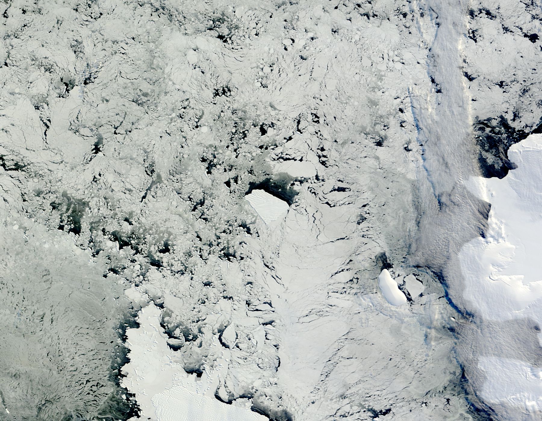 Iceberg from Pine Island Glacier, Antarctica