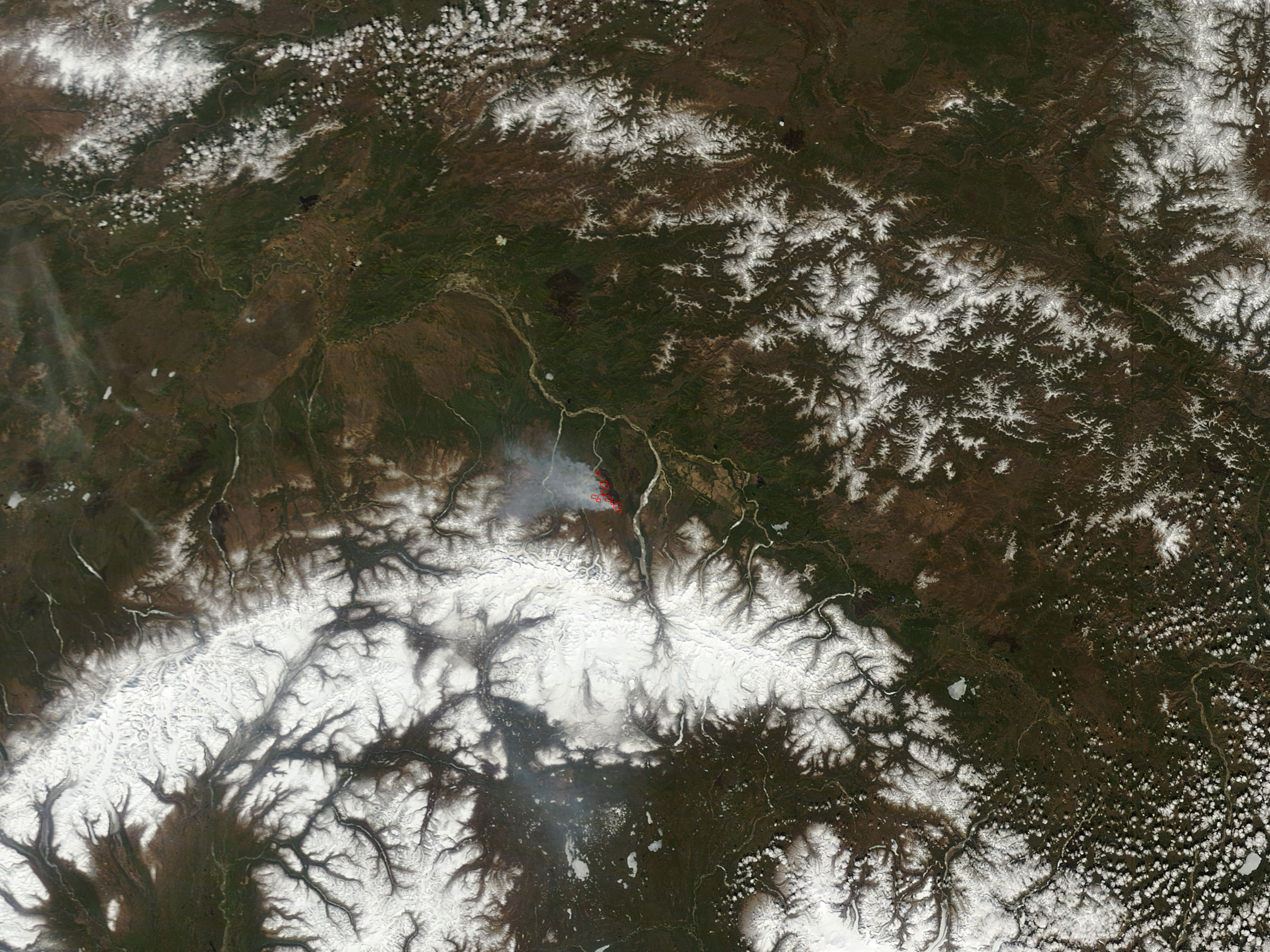 Fire in central Alaska - related image preview
