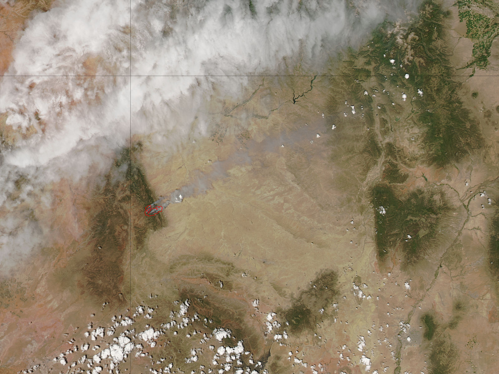 Assayii Lake Fire, New Mexico - related image preview