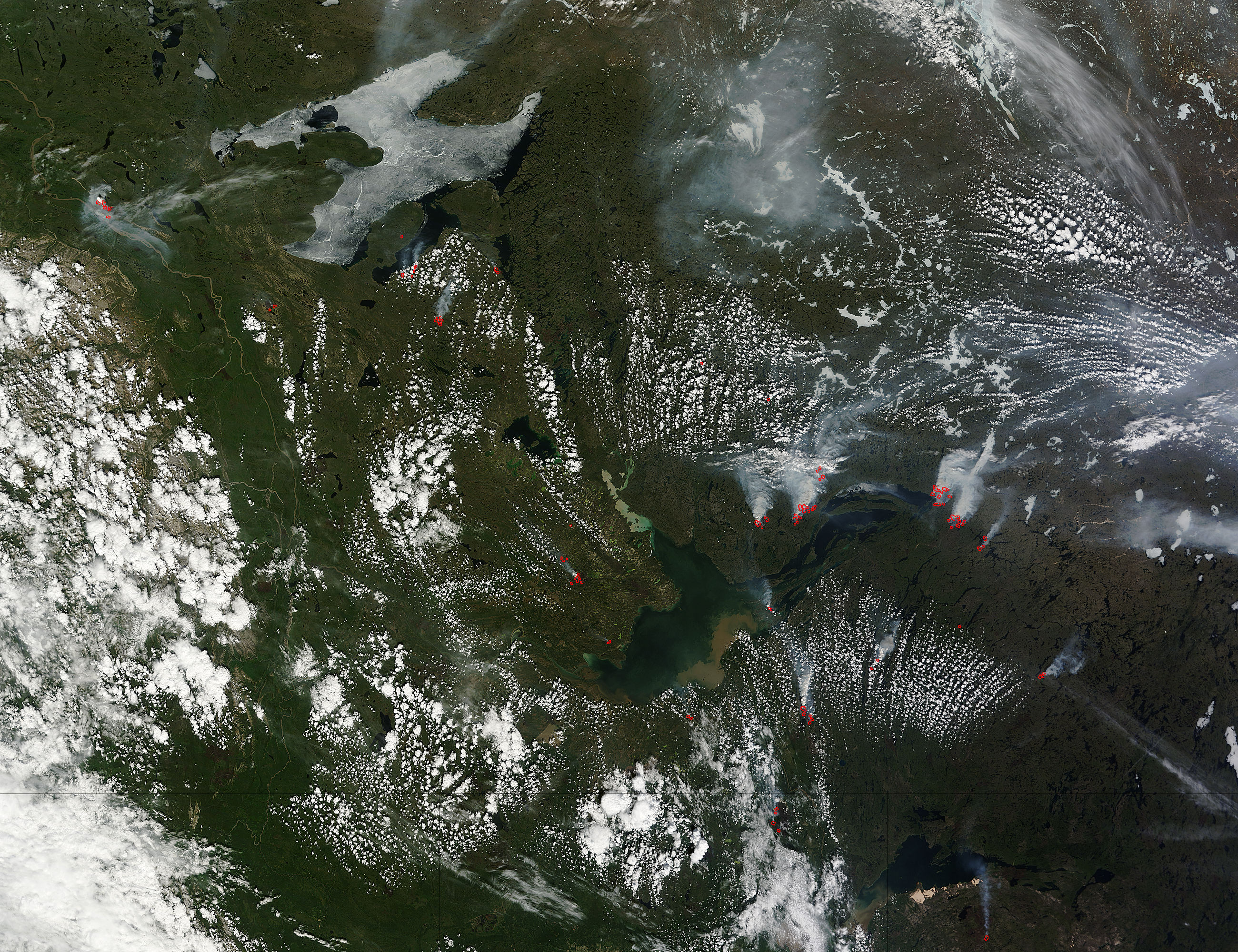 Fires in northern Canada - related image preview