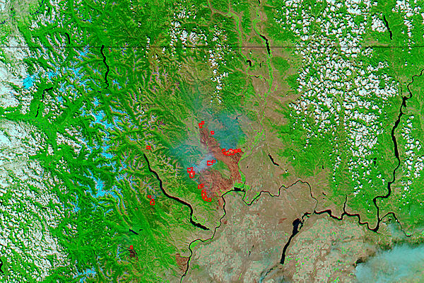 Burn scars from fires in Washington - related image preview