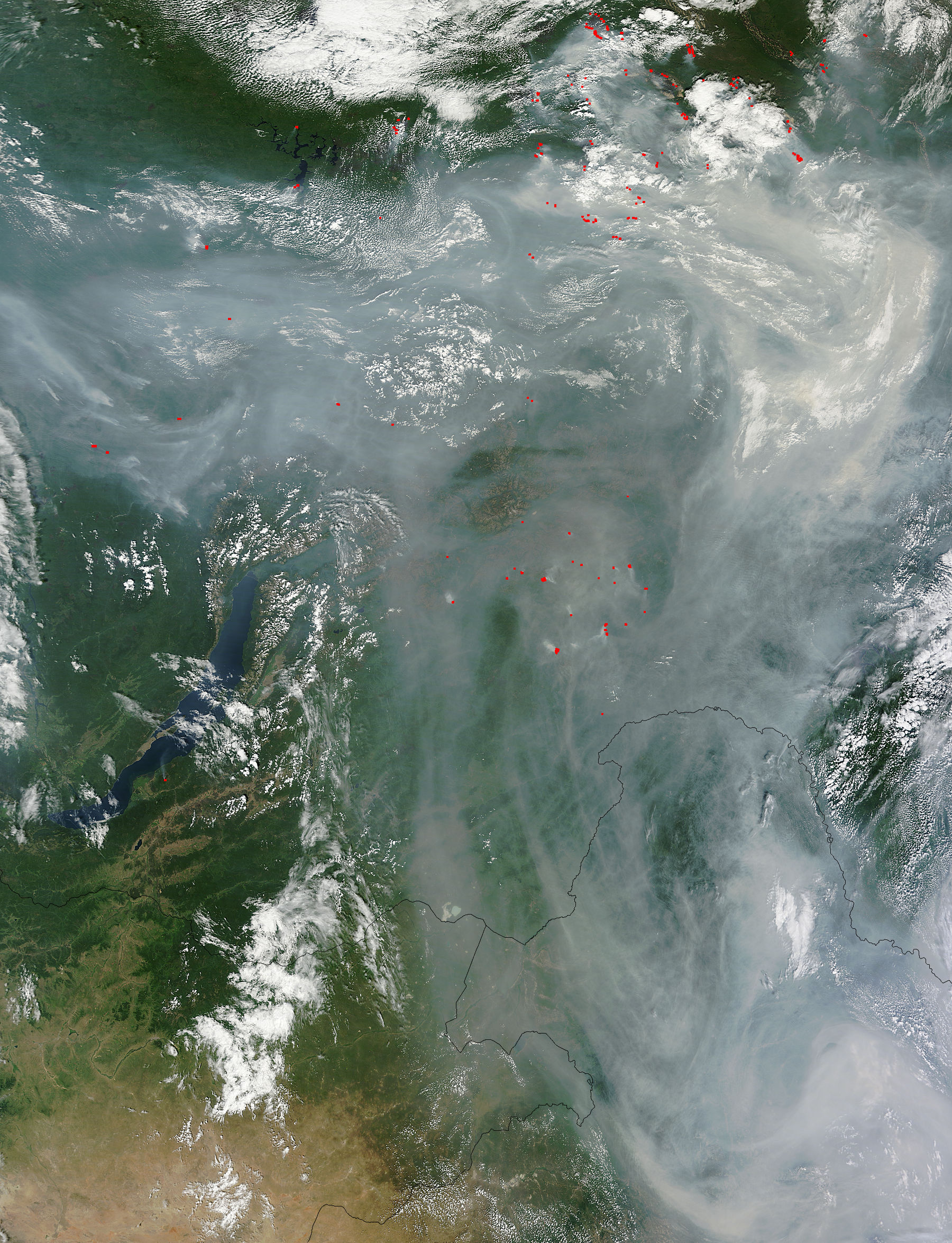 Smoke from Russian fires - related image preview