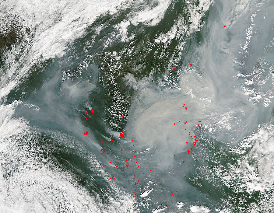 Fires and smoke in eastern Russia - related imagethumbnail