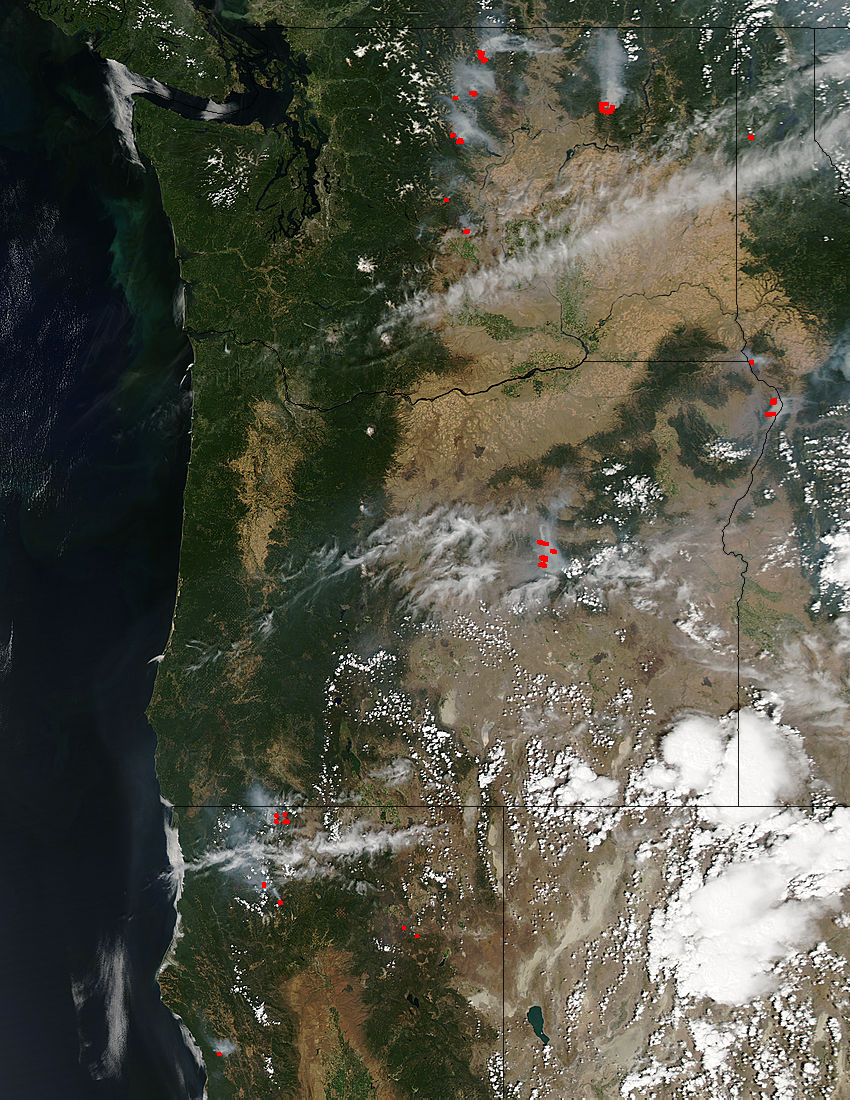 fires pacific northwest