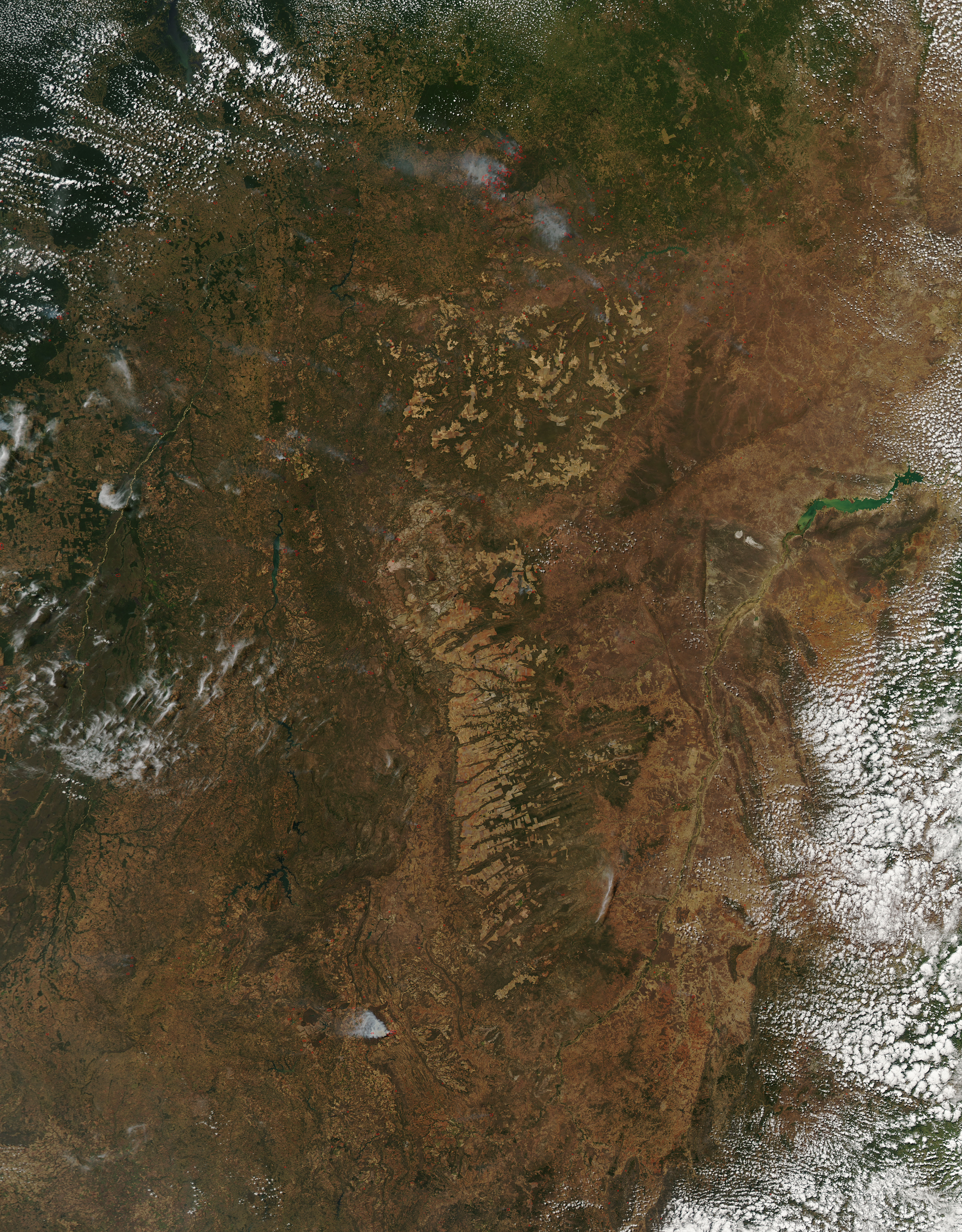 Fires in eastern Brazil - related image preview