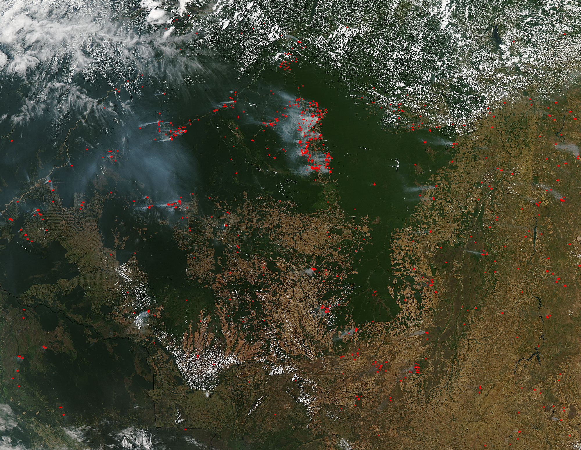 Fires in central Brazil - related image preview