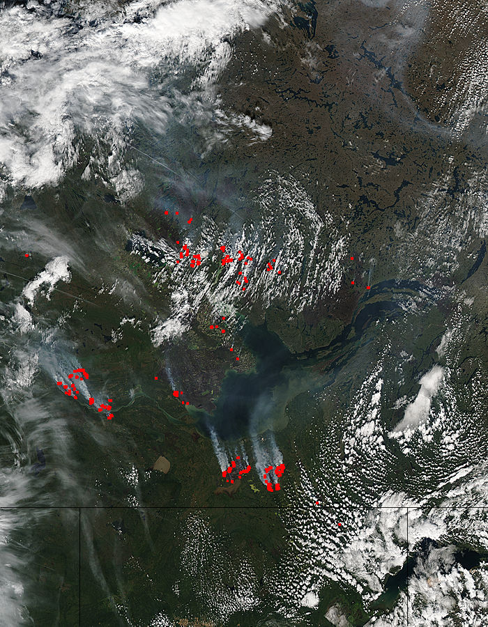 Fires in northern Canada - related image preview